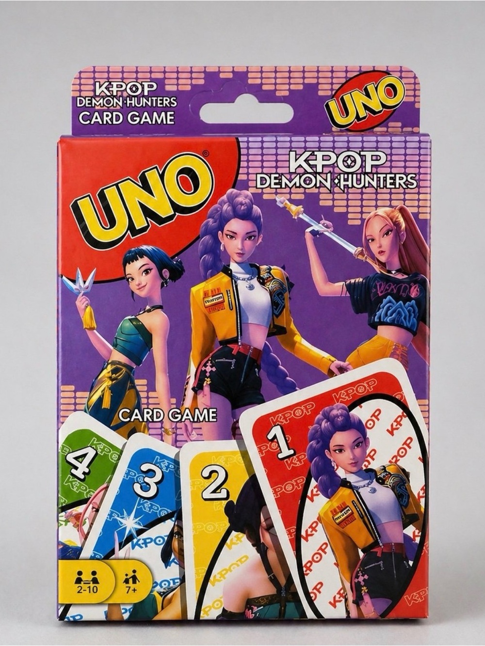 KPOP Demon Hunters UNO Card Game – Fun Family Card Game Set Kids Party Game New